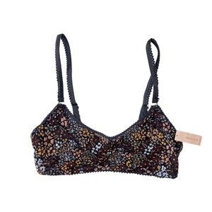 Floral Unlined Bralette